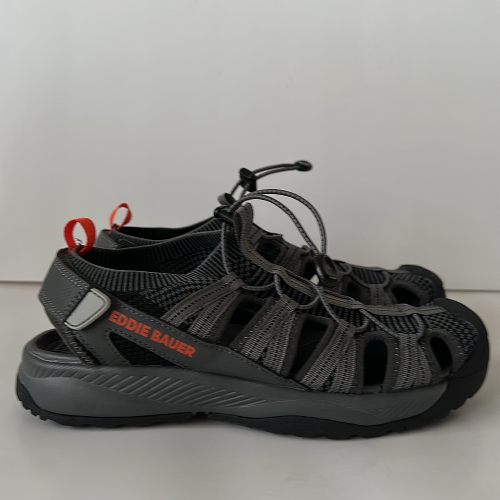 Eddie Bauer Men’s Gray and Black Water Shoes Size 9M - Picture 4 of 16